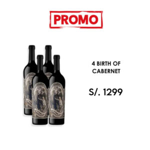 Promoción Birth of cabernet x4