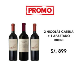 Promoción 2 Nicolás Catena + 1 Apartado Rutini